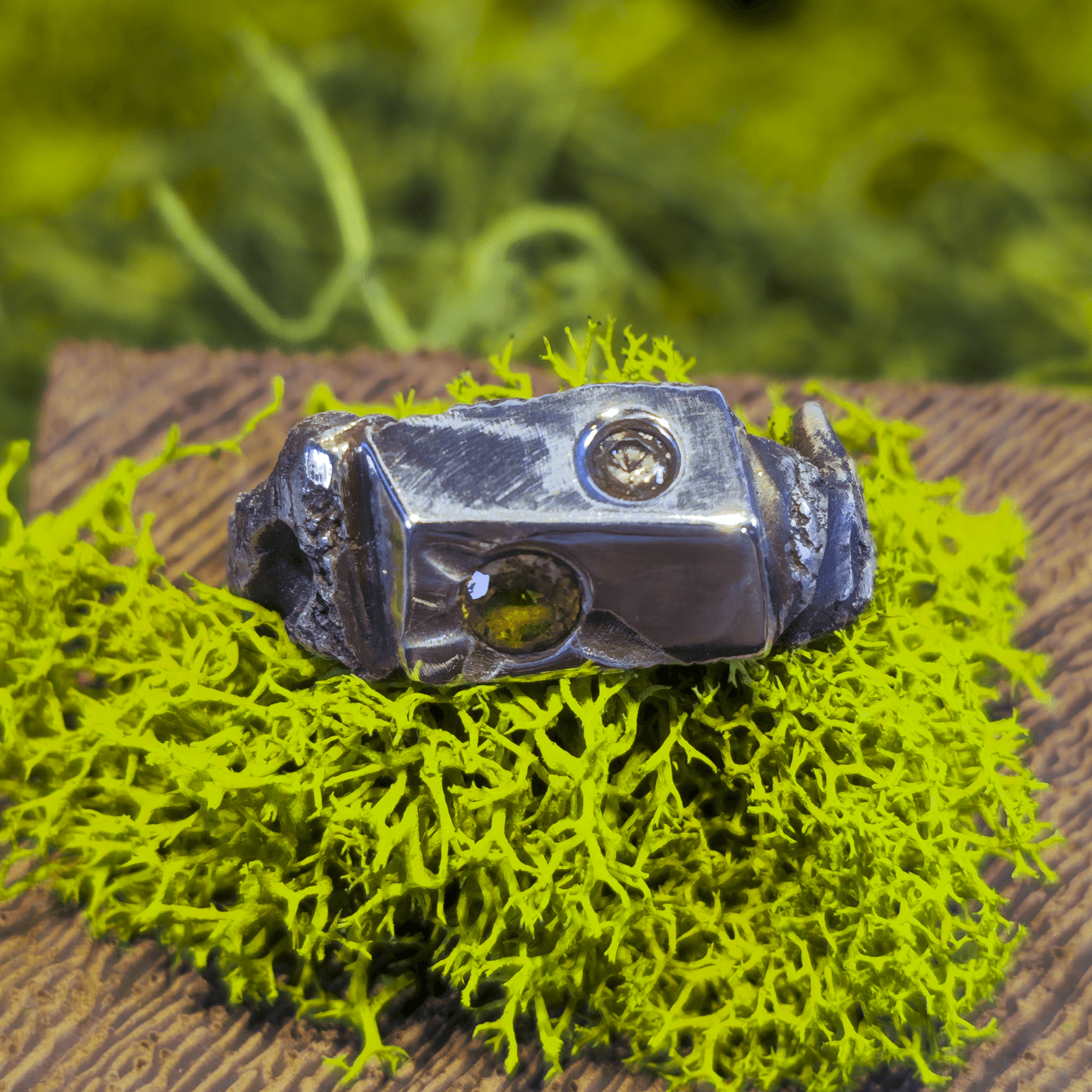 Citrine Driftrock Ring