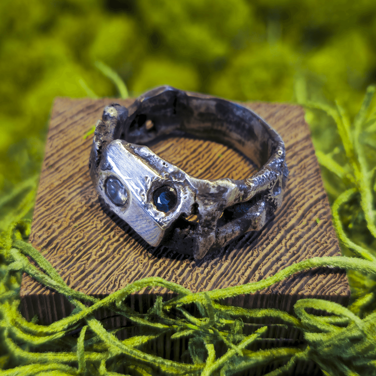 Sapphire Driftrock Ring