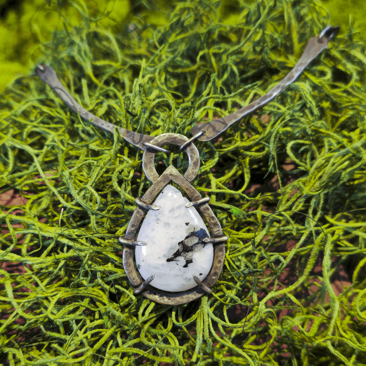 White Buffalo Nonius Pendant