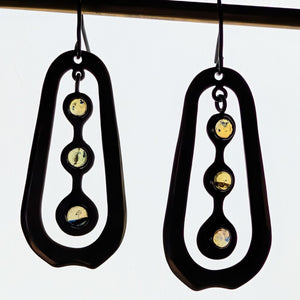 Sapphire Ocellus Earrings