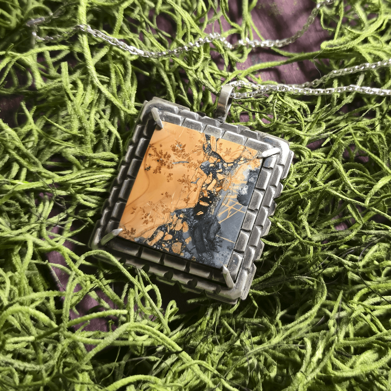 Maligano Jasper Temple Pendant